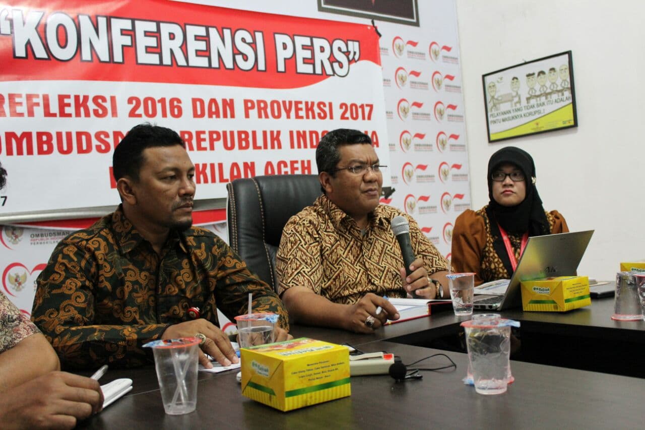 Ombudsman tindak lanjuti laporan GeRAK Aceh terkait maladministrasi