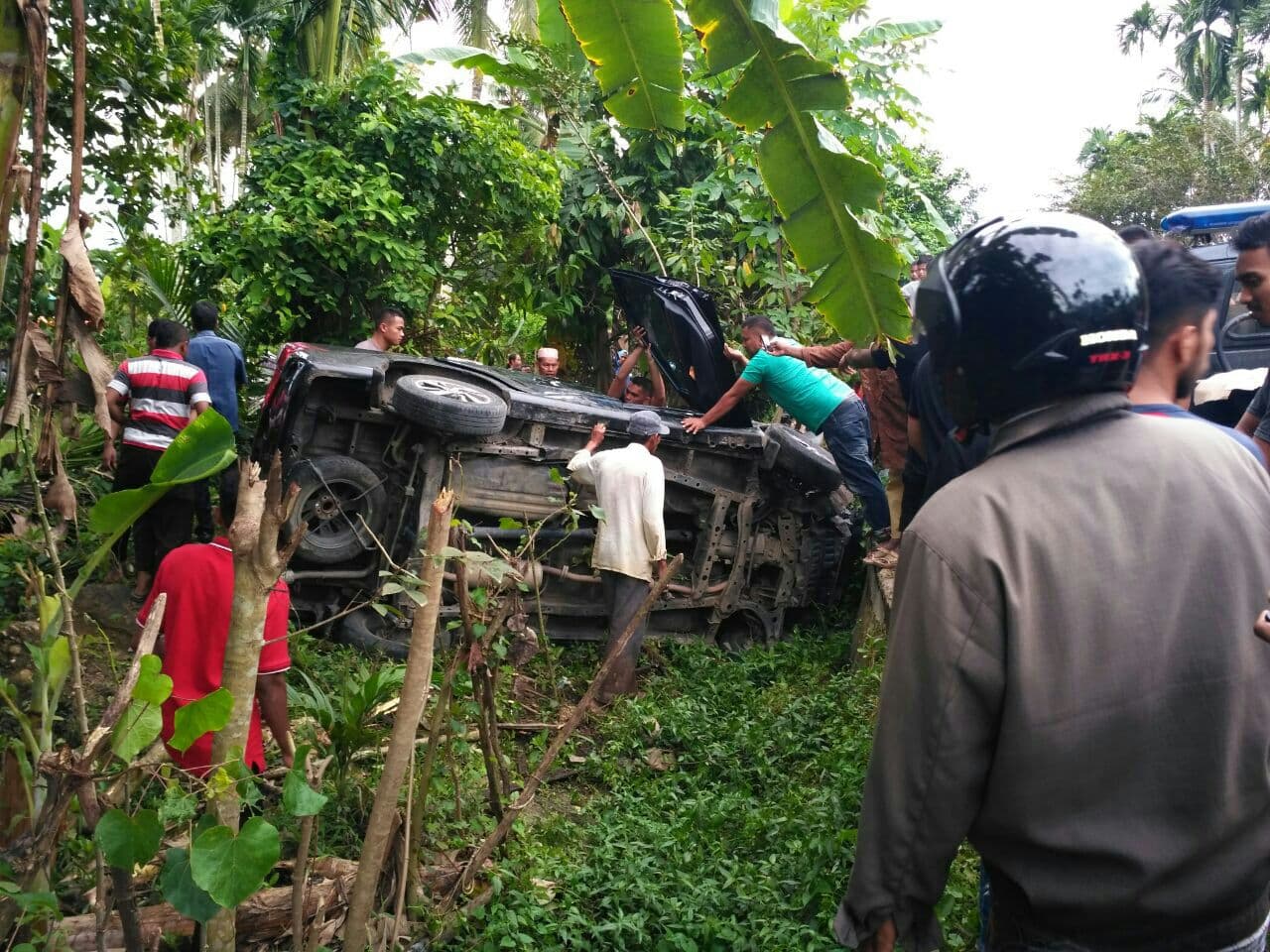 Camat Matangkuli alami kecelakaan