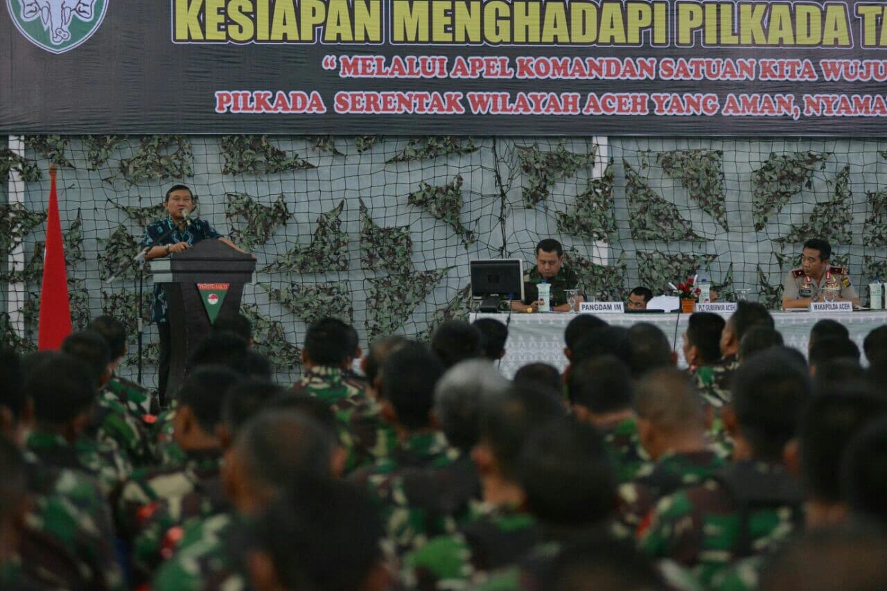 Soedarmo ajak TNI beri rasa aman kepada masyarakat