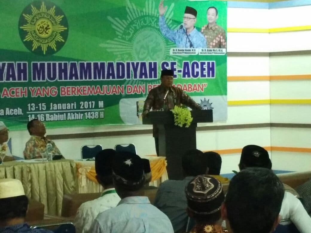 Nasaruddin beri solusi pengentasan kemiskinan di Rakerwil Muhammadiyah