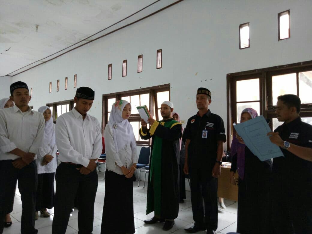 Panwaslihcam Nibong lantik 21 pengawas TPS