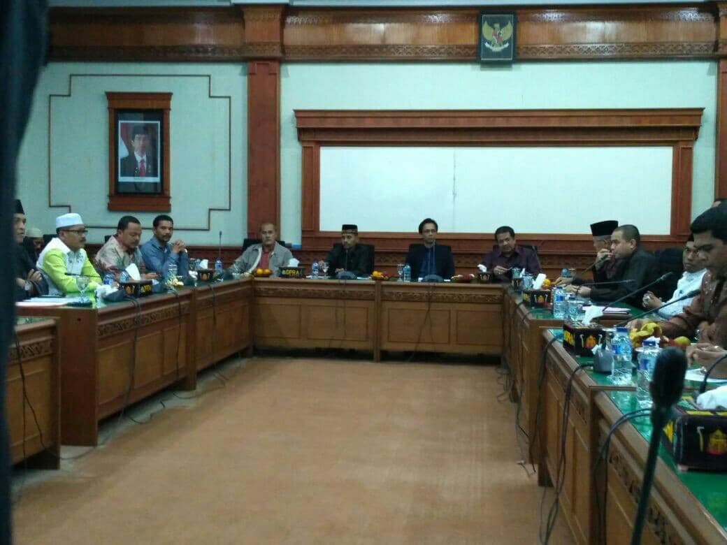 DPRA dan TAPA bahas rapat anggaran