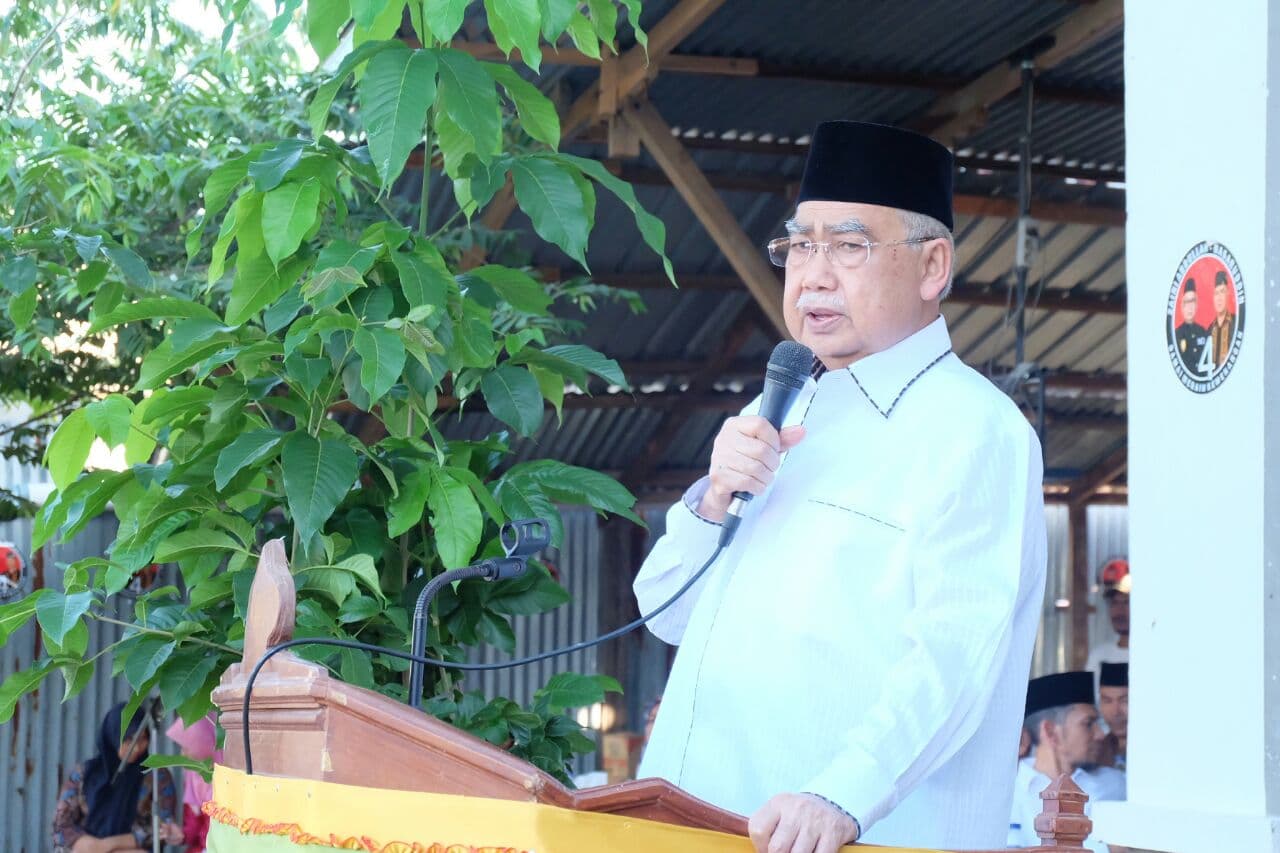 Foto: Zaini Abdullah kampanye dialogis dengan masyarakat Lampaseh