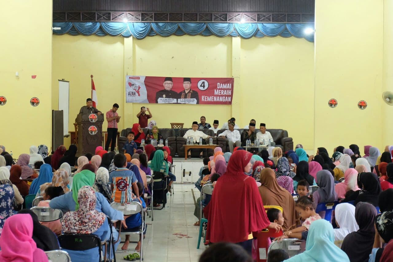 Foto: Zaini Abdullah lanjutkan kampanye dialogis di Neuheun