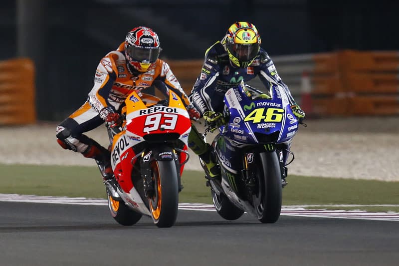 Akui Rossi sebagai Musuh, Marquez: Itu Normal