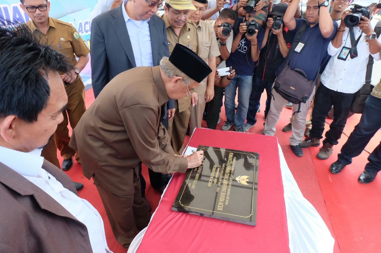 Foto: Gubernur Aceh resmikan Jembatan Lamnyong