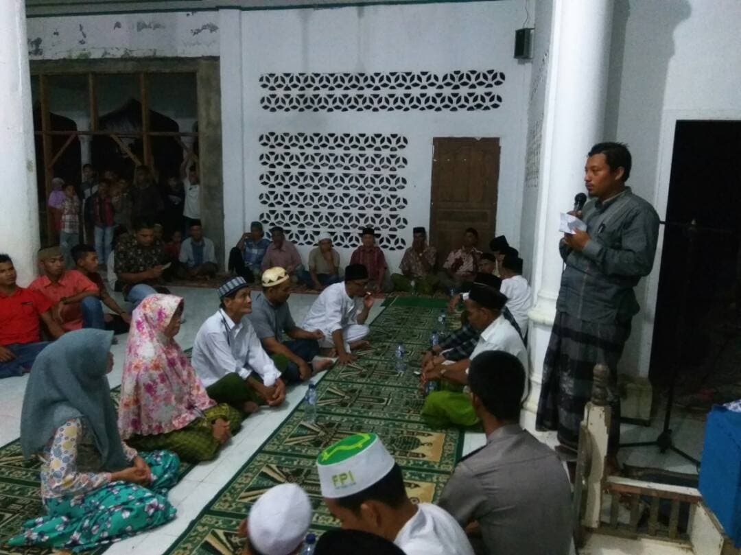 Di Aceh Utara Satu keluarga memeluk agama Islam