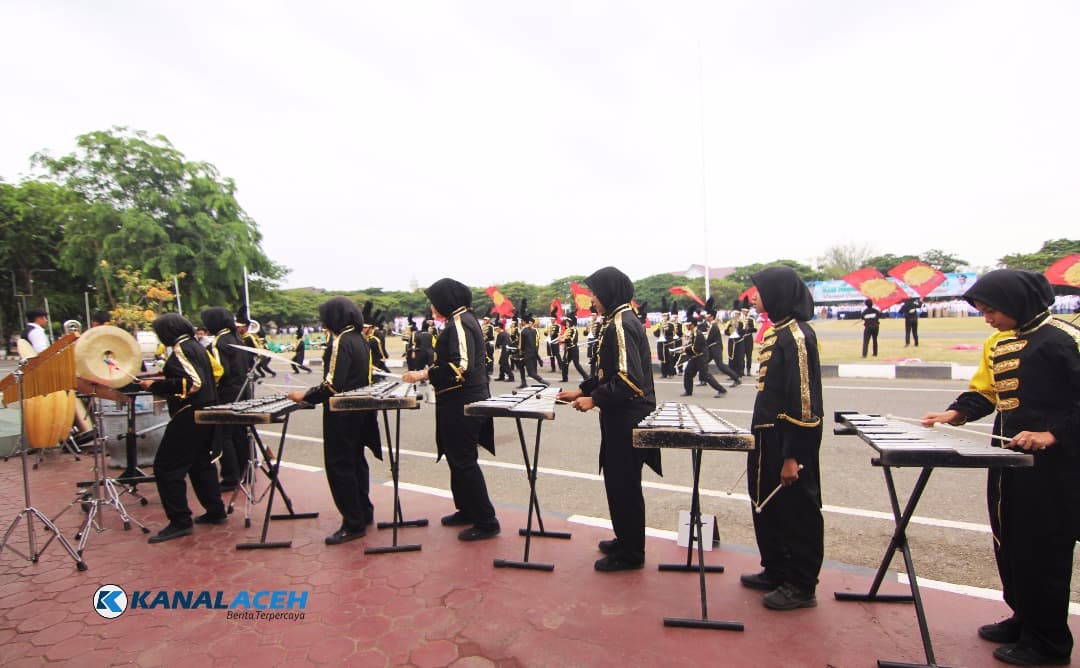 Peringati Hardiknas, ribuan pelajar Banda Aceh ikuti upacara