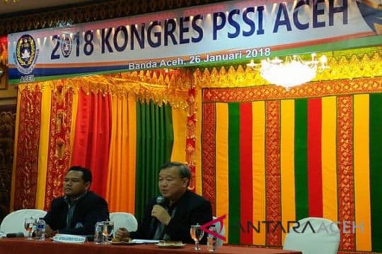 Kongres luar biasa PSSI Aceh versi Johar Lin Eng digelar 24 Februari