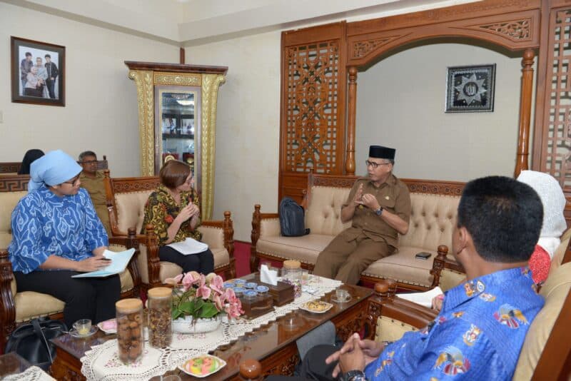 Bertemu Wagub, KOMPAK bahas pengelolaan dana otsus Aceh