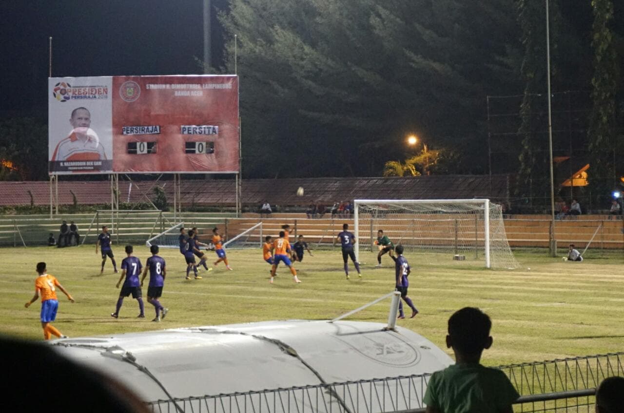Persiraja ditahan imbang Persita Tangerang