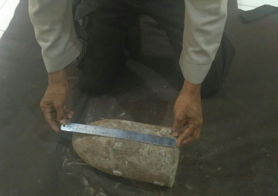 Warga Lambaro temukan bom seberat 20 kg