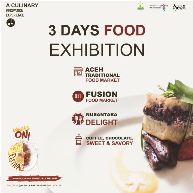 Aceh Culinary Festival 2018, hadirkan perkawinan citarasa lokal & Internasional