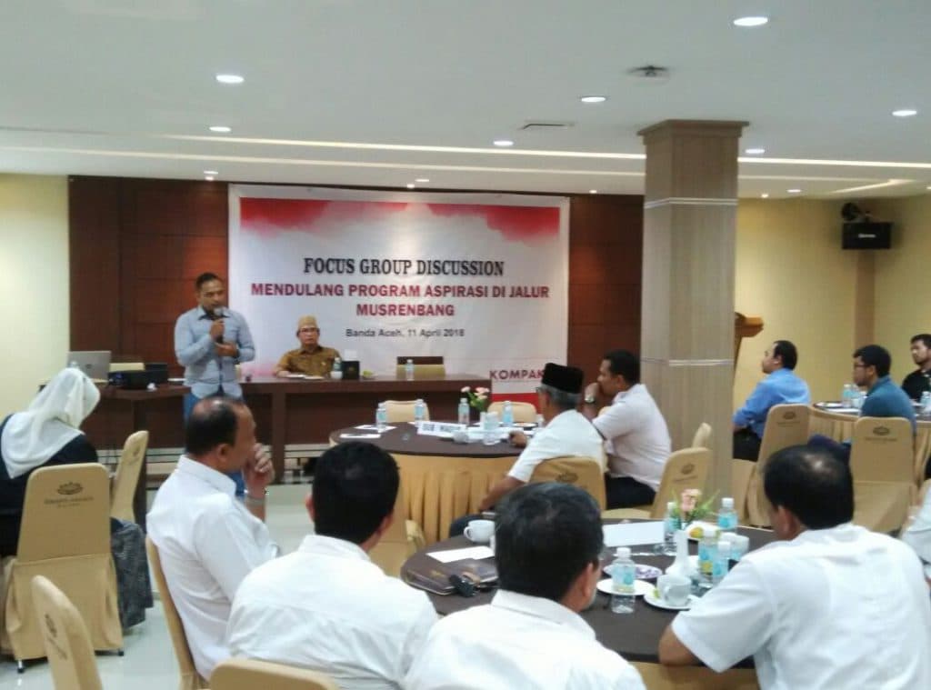 Aspirasi Rakyat 2018 melalui jalur Musrenbang