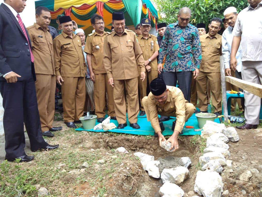 Kemenag Aceh dan Wabup bangun KUA di Susoh