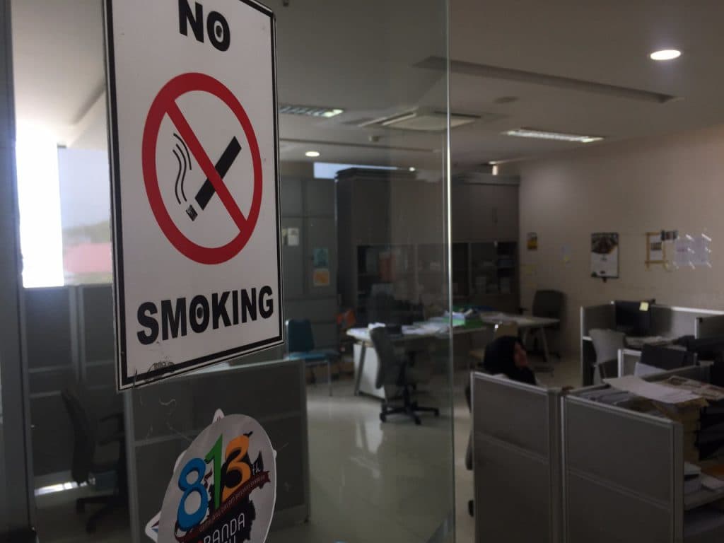 Hati-hati, merokok dilokasi ini di Banda Aceh bisa kena denda