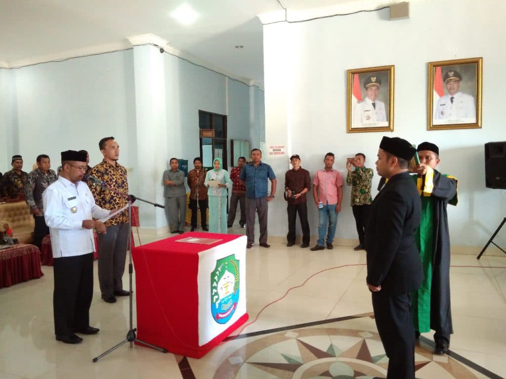 Rosi Pedeli diangkat jadi Dirut PDAM Ie di Killa