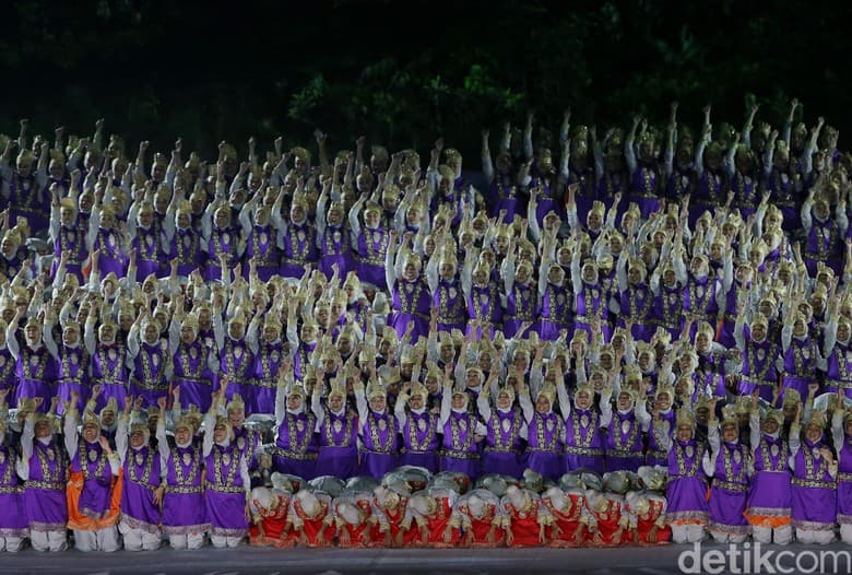 Tari Saman di pembukaan Asian Games 2018 bikin merinding