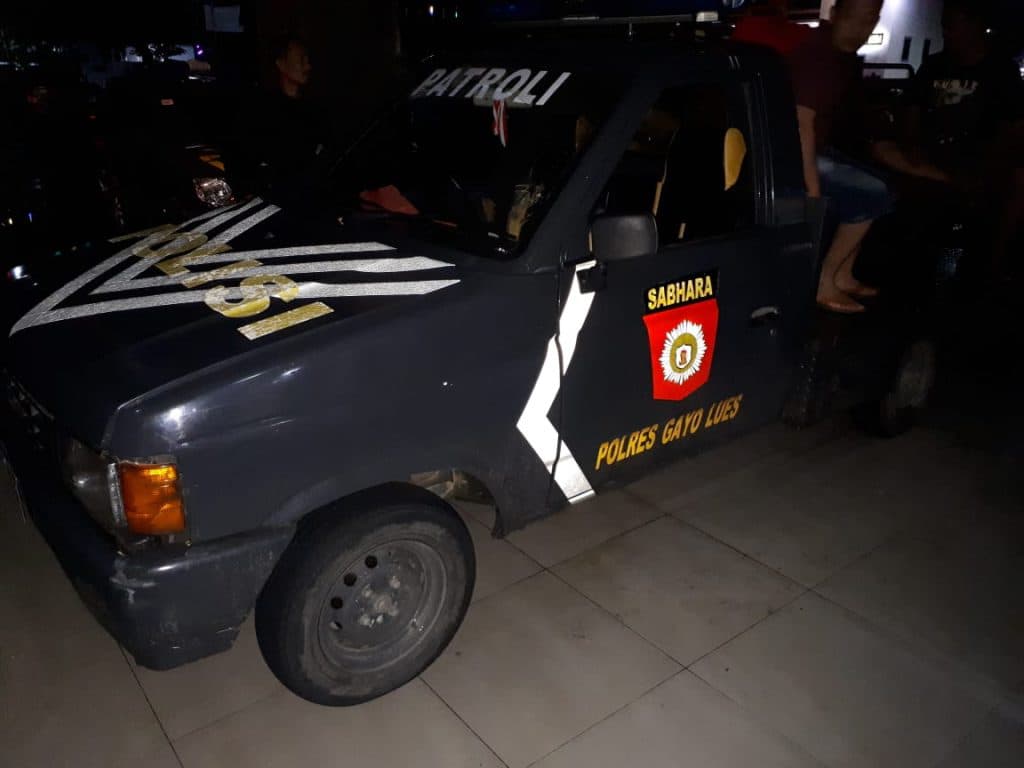 Oknum Polisi tepergok bawa 130 Kg ganja dengan mobil patroli di Agara