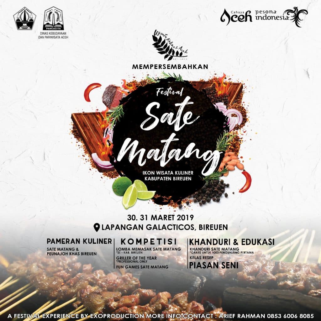 Yuk, Ikutan Festival Sate Matang di Bireuen