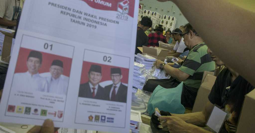 KPU Belum Dapat Laporan Surat Suara Sudah Tercoblos Jokowi-Ma’ruf