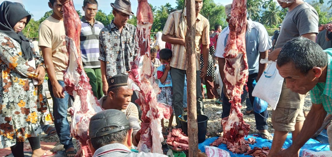 Harga Daging Meugang di Abdya capai Rp 190 ribu Per Kilogram