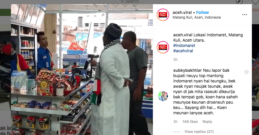 Polisi Tangani Sekelompok Warga yang Mengamuk di Swalayan Matangkuli