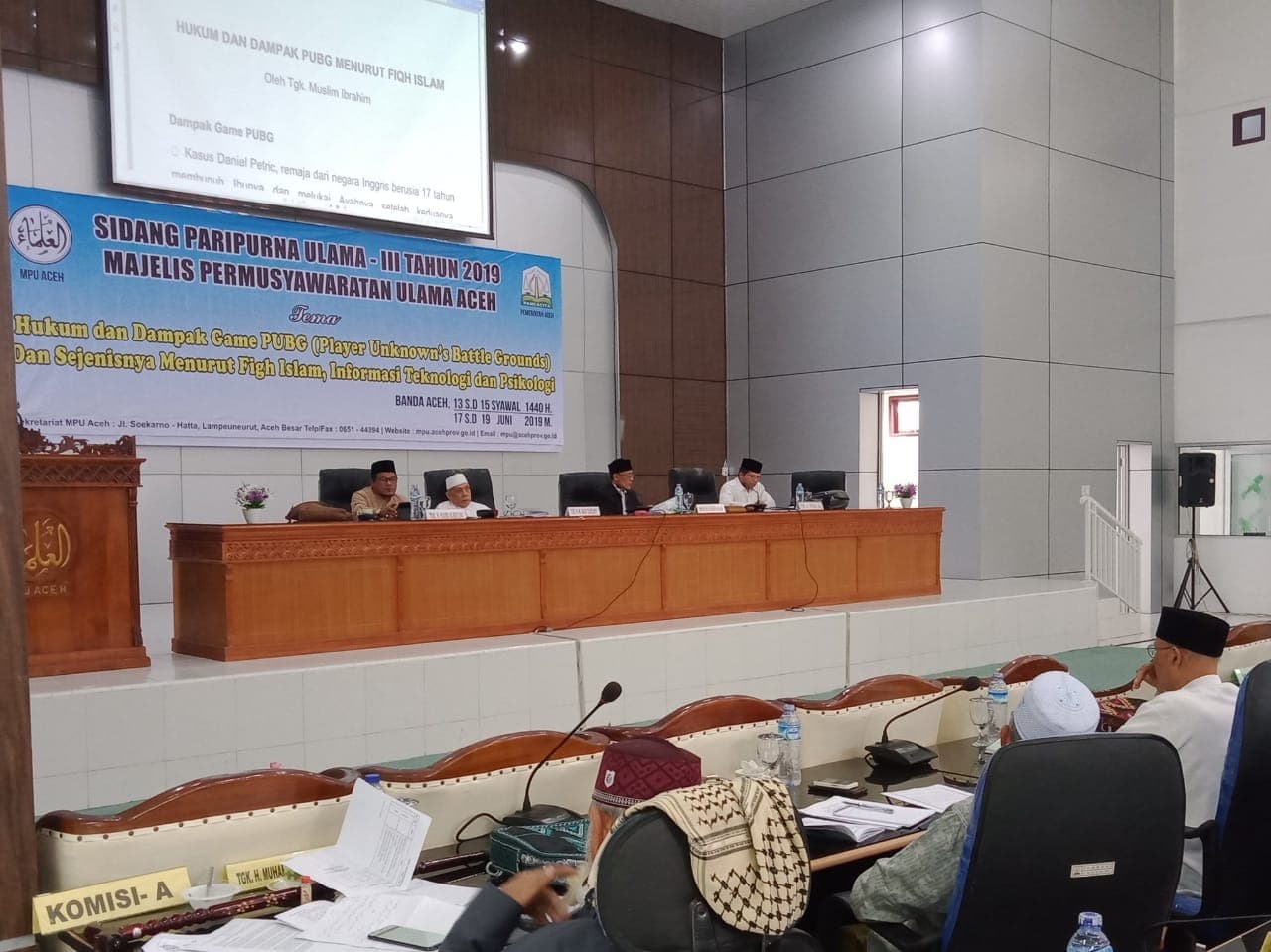 MPU Aceh Keluarkan Fatwa Haram Main PUBG