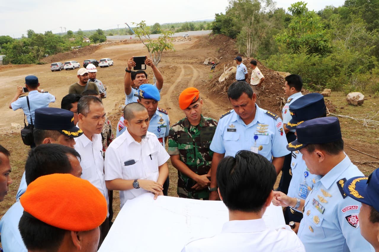 TNI AU dan Kementrian PUPR Bahas Alih Status Lahan