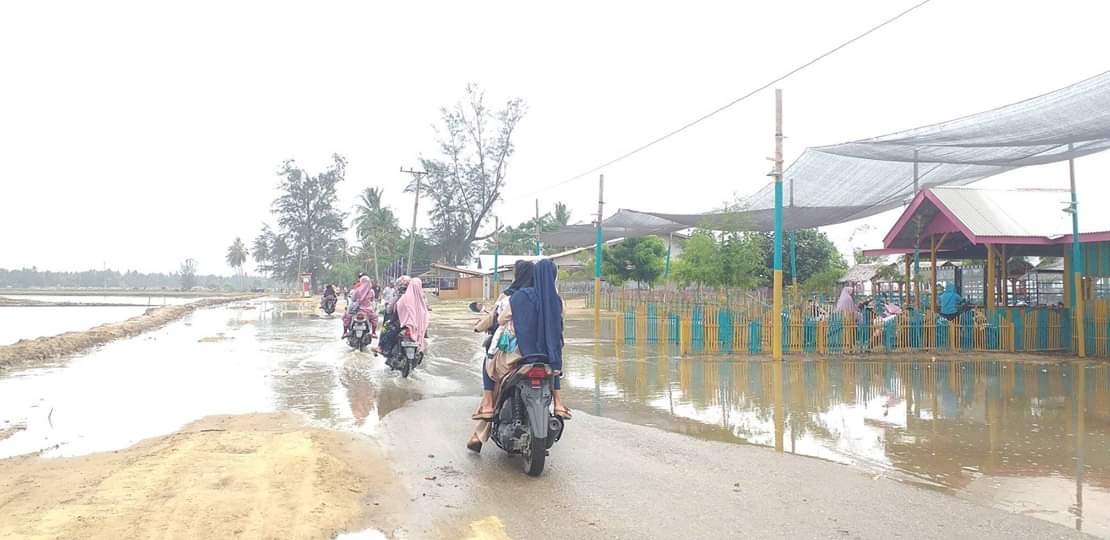 Lima Kecamatan di Aceh Jaya Dikepung Banjir