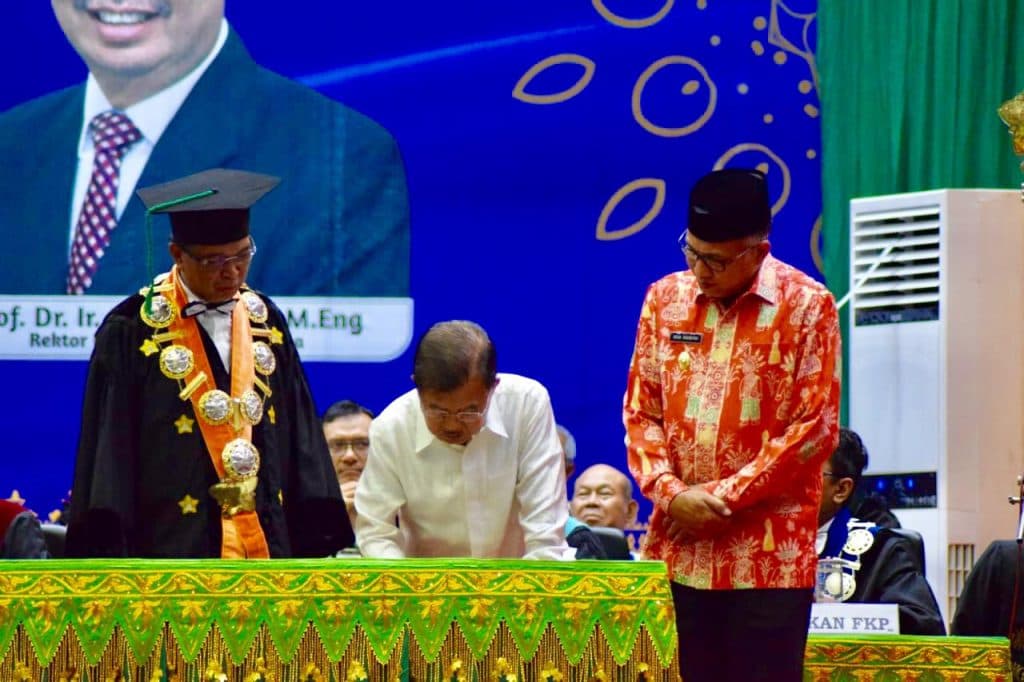 Jusuf Kalla Resmikan Tiga Fakultas Proyek 7 in 1 di Unsyiah