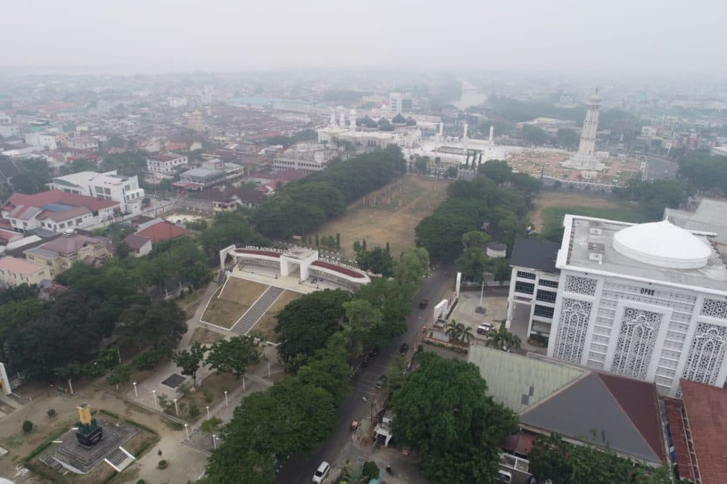 FOTO| Kabut Asap Selimuti Aceh