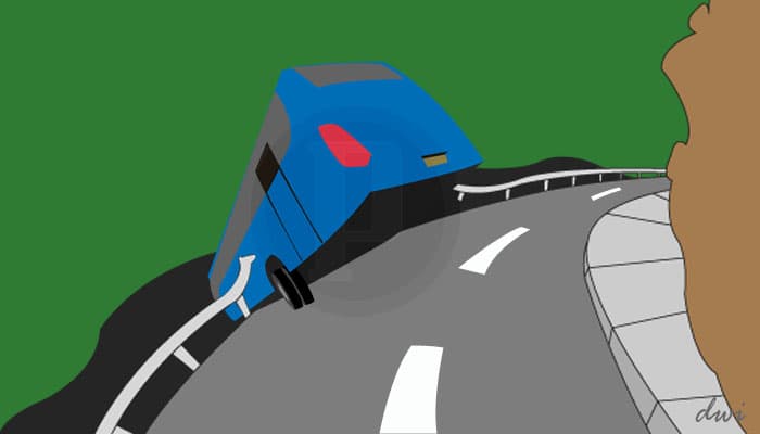 Bus Putra Pelangi Terbalik, Tiga Penumpang Meninggal