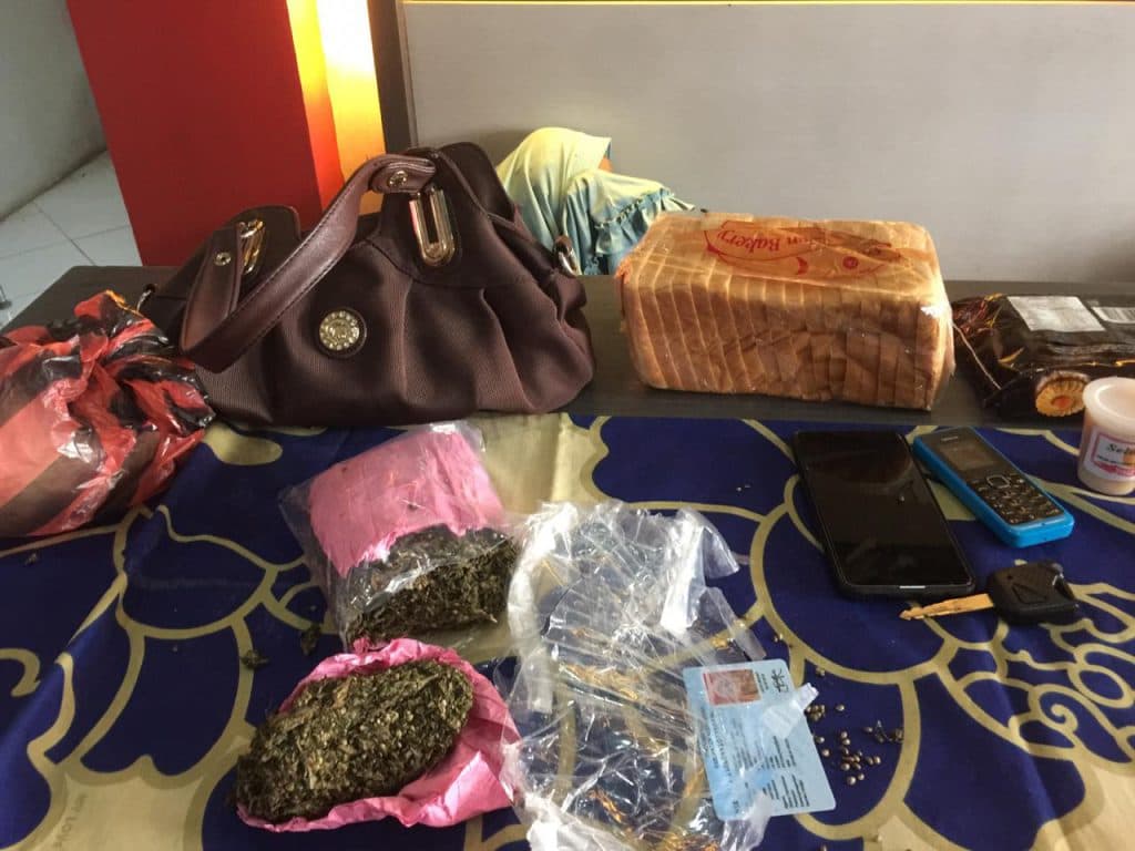 Ibu 6 Anak Ditangkap Saat Selundupkan Ganja ke Lapas Lambaro