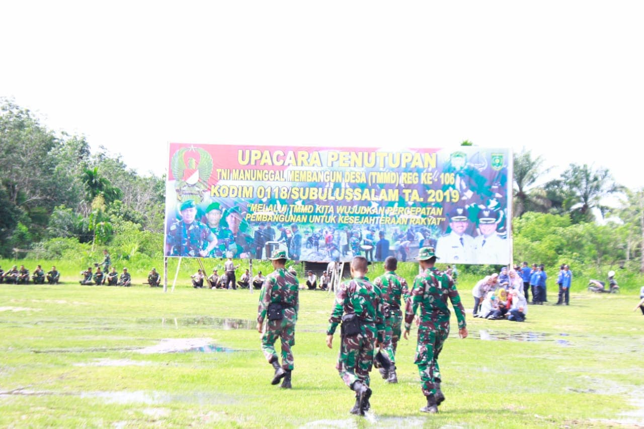 TMMD di Subulussalam Resmi Ditutup, Ini Hasilnya