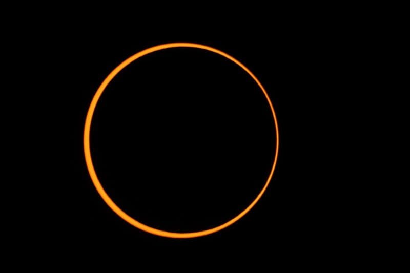 Gerhana Matahari Cincin Terlihat Sempurna di Simeulue