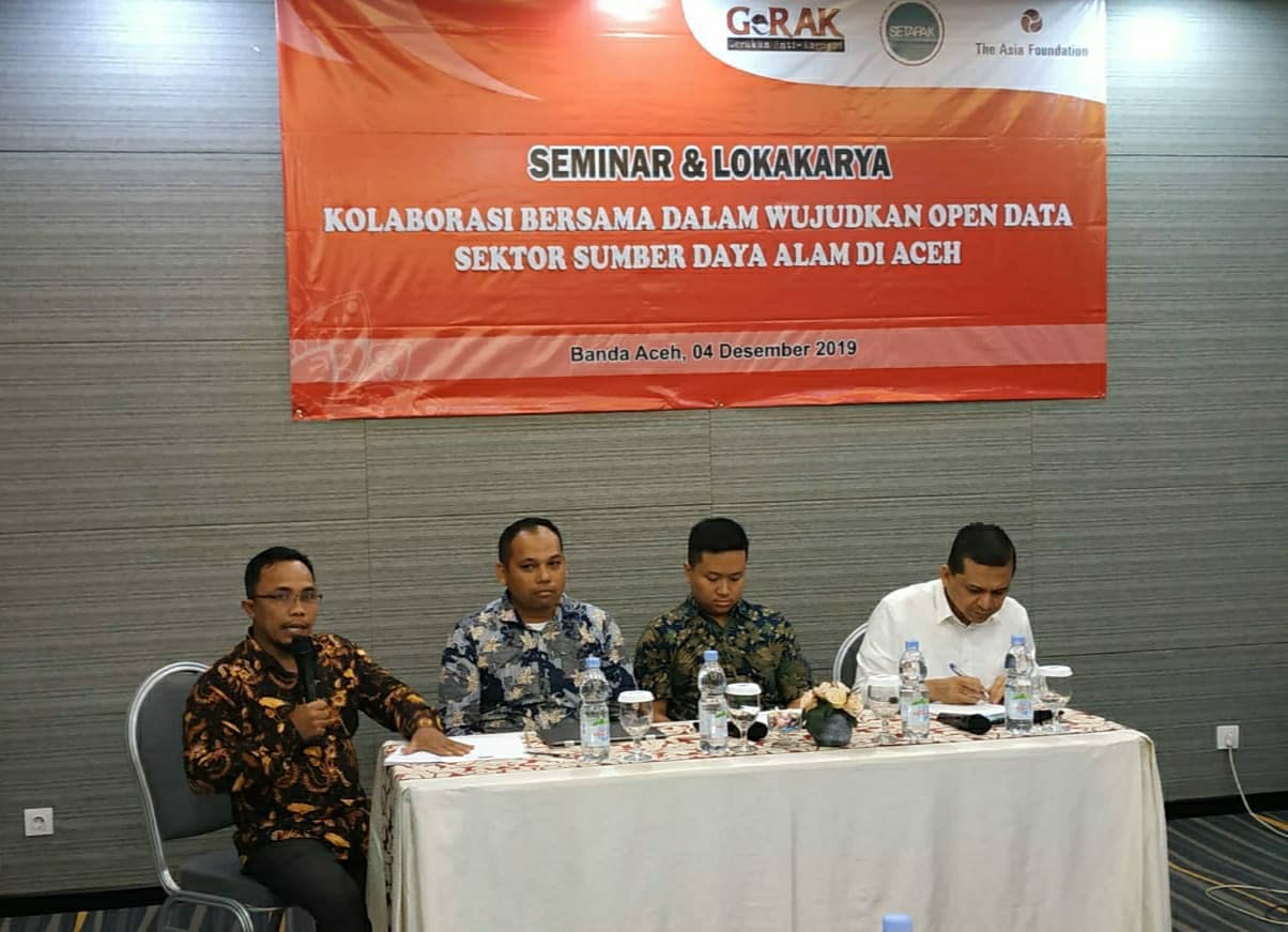 Informasi SDA Aceh Perlu Dibuka ke Publik, Kini Sudah Tersedia 202 Dataset