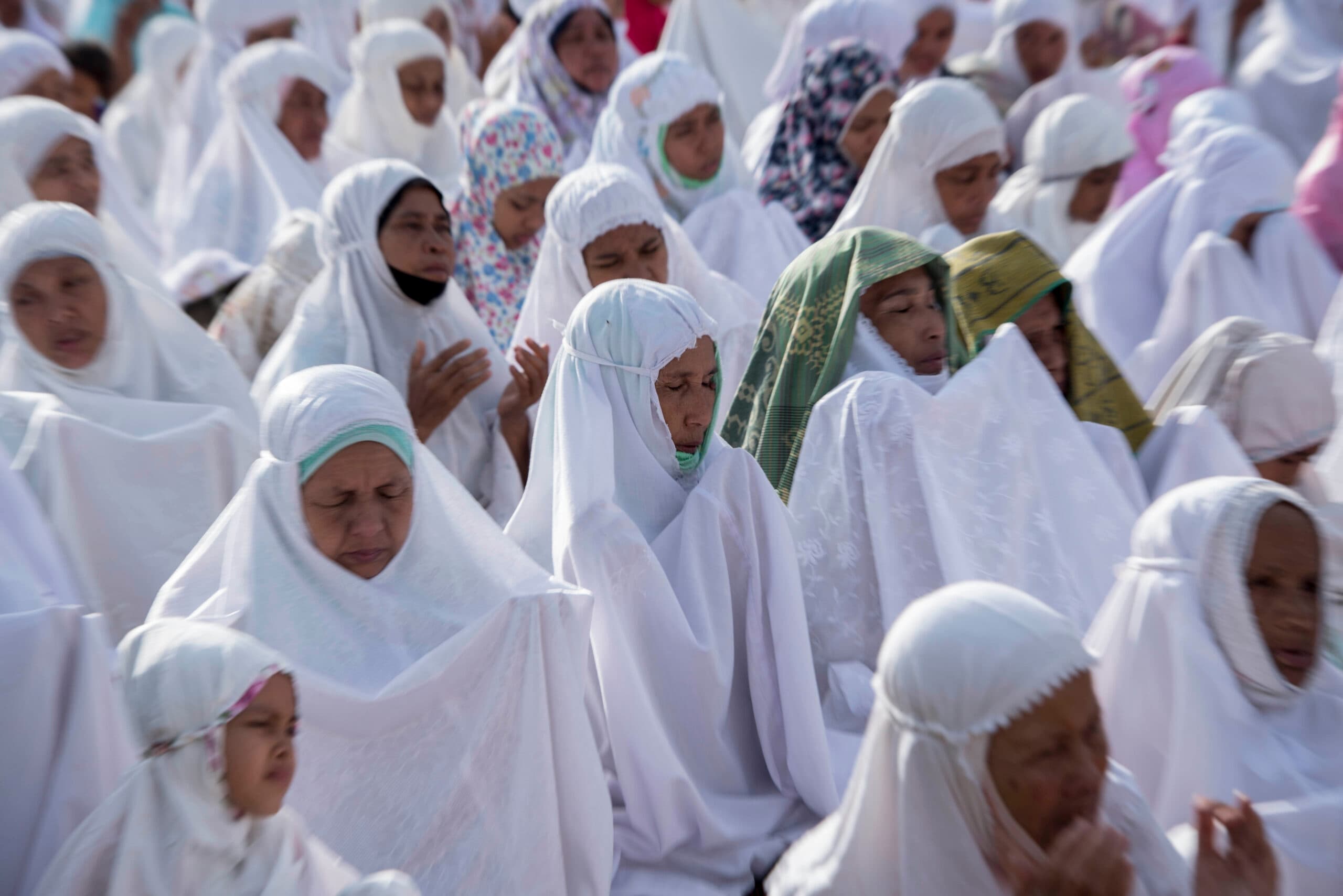 FOTO| Warga Aceh Besar Salat Istisqa