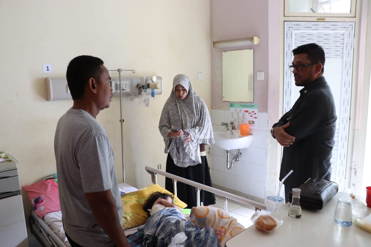 BMA Bantu Keluarga Afika, Korban Luka Bakar Asal Ule Glee