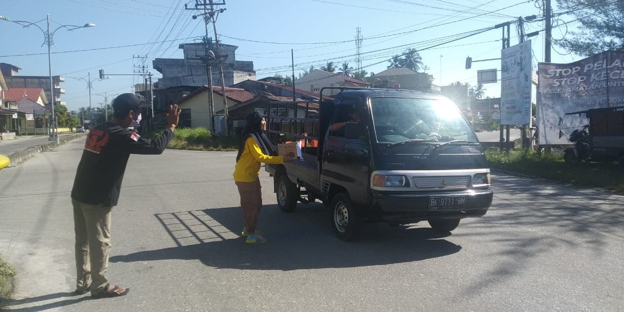 Komunitas Motor Aceh Singkil Galang Dana untuk Korban Kebakaran