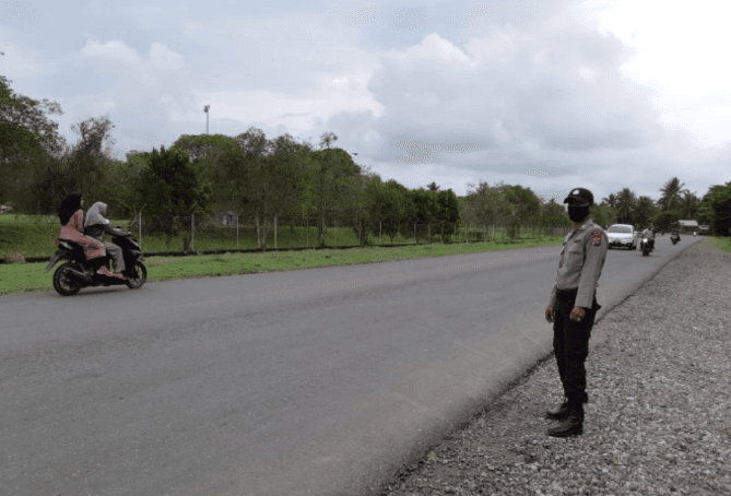 Polisi di Aceh Utara Patroli Subuh, Antisipasi Balap Liar