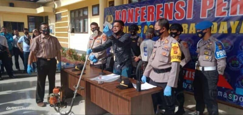 Tangan Perawat RSUTP Abdya Putus Akibat Terkena Mata Mesin Pembabat Rumput