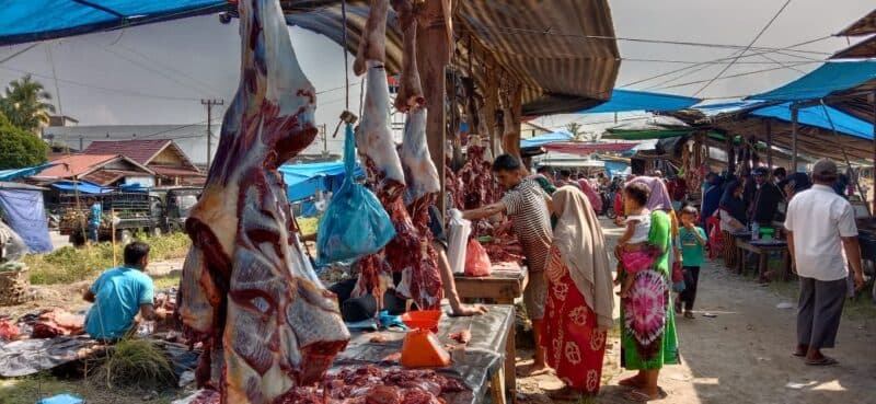 Harga Daging Meugang di Subulussalam Capai Rp180 Ribu Per Kilo