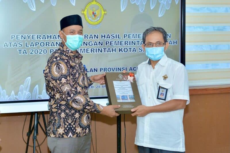 Sabang Raih WTP ke-9 Kalinya Secara Berturut