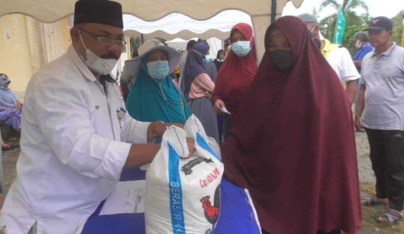 Pasar Murah Jadi Angin Segar Bagi Warga Terdampak Covid-19 di Aceh Singkil