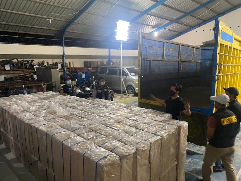 Bea Cukai Langsa Gagalkan Penyelundupan 1,5 Juta Batang Rokok Luffman Ilegal