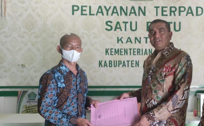 Tempat Ibadah Ummat Islam di Aceh Singkil Dapat Bantuan Dampak Corona