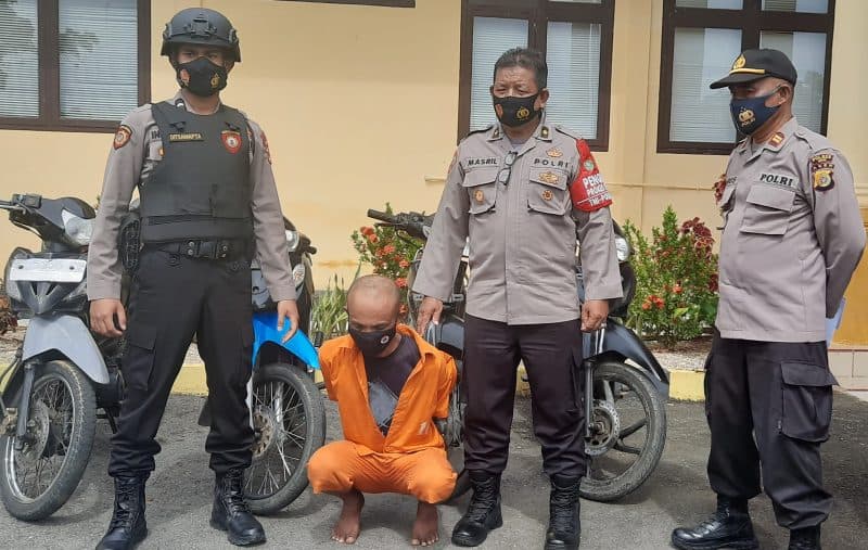 Polisi Tangkap Pelaku Pencurian Motor di Abdya