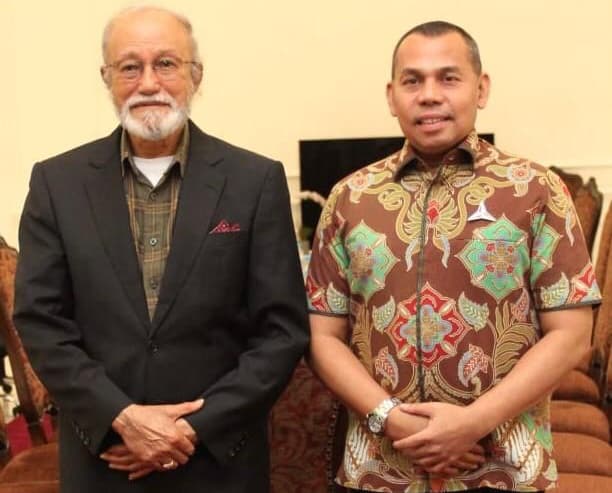 Usai Jadi Ketua Demokrat Aceh, Muslim Silaturahmi ke Wali Nanggroe