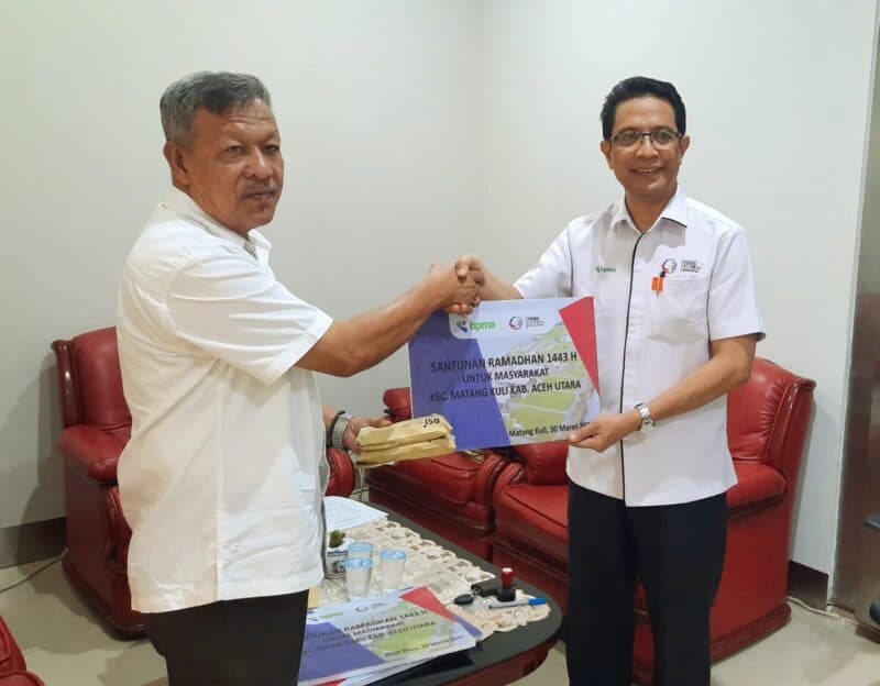 PGE Serahkan 22 Ekor Sapi Meugang ke Warga Aceh Utara